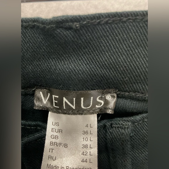 VENUS Black Denim High-Waist Jeans - Picture 4 of 5